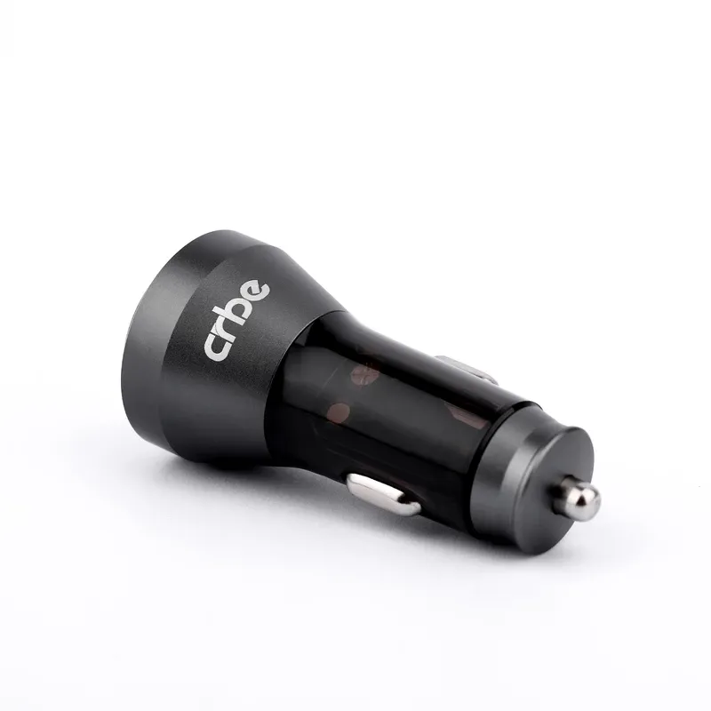 شارژر فندکی 66 وات کربی مدل CR-G103 مشکی گارانتی 12 ماهه تکنوپاز